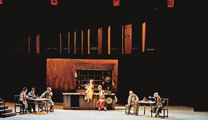 光明文化艺术中心刮起“武侠风” 新编武侠京剧《新龙门客栈》首进鹏城-宝安湾